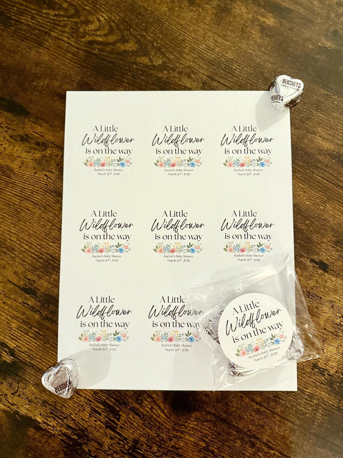 A Little Wildflower is on the way stickers