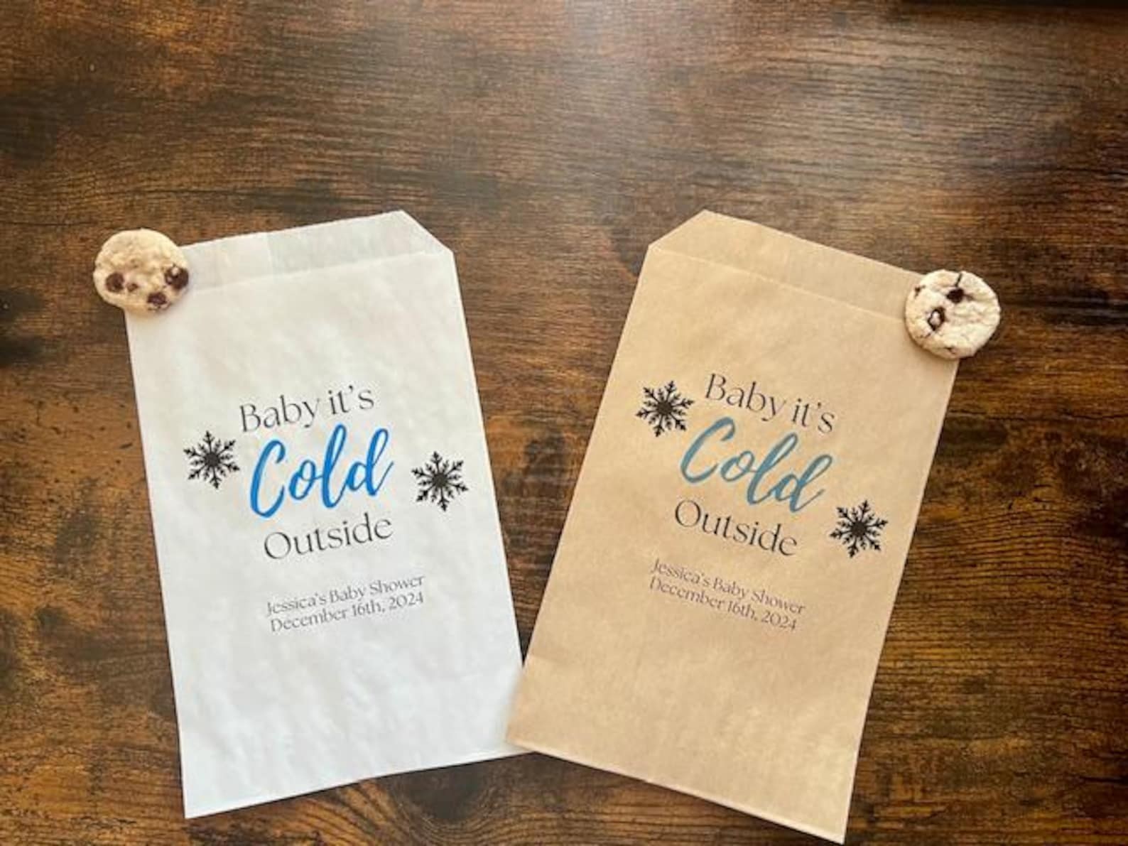 Baby Its Cold Outside Holiday Treat Bags