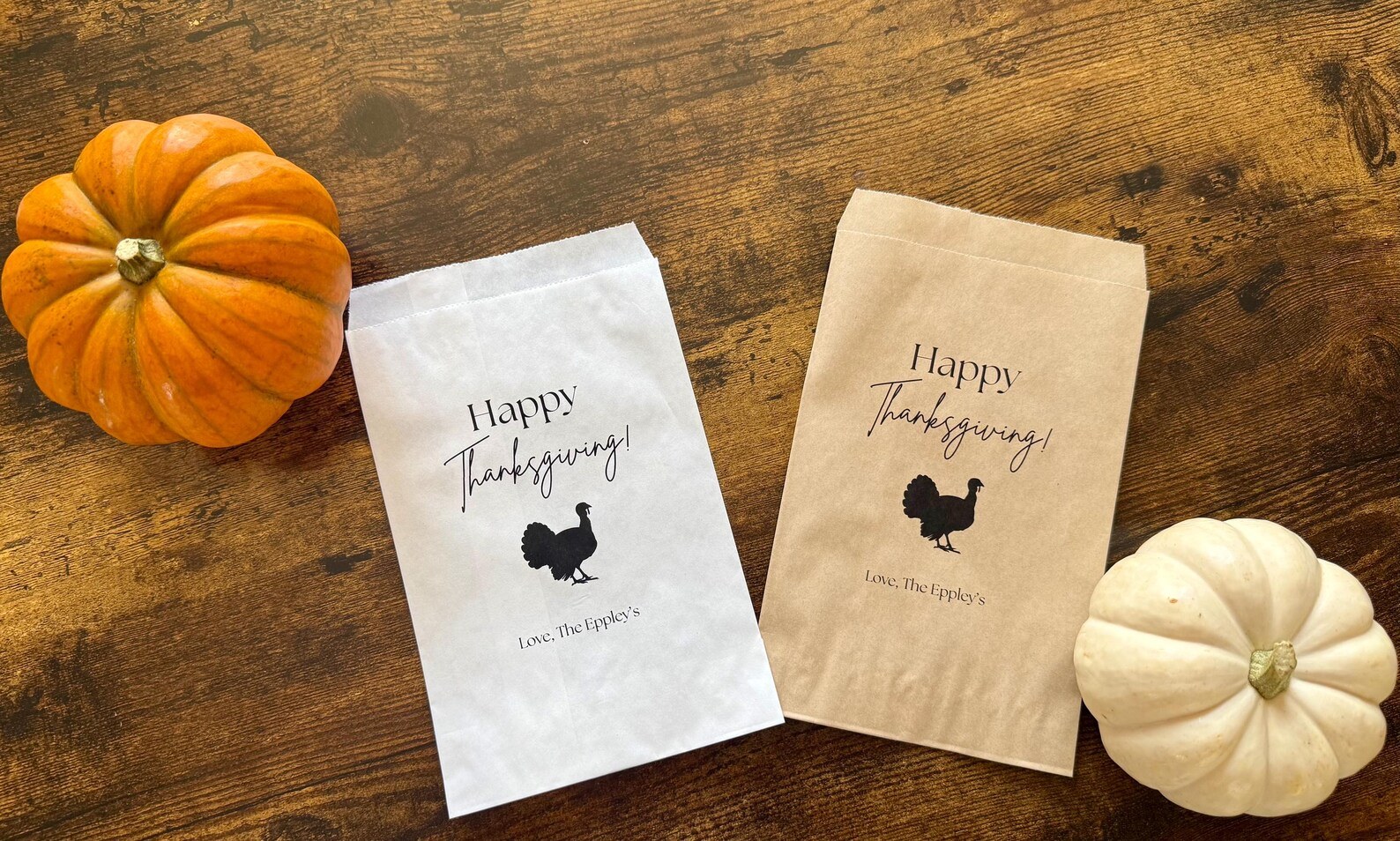 Happy Thanksgiving treat bags