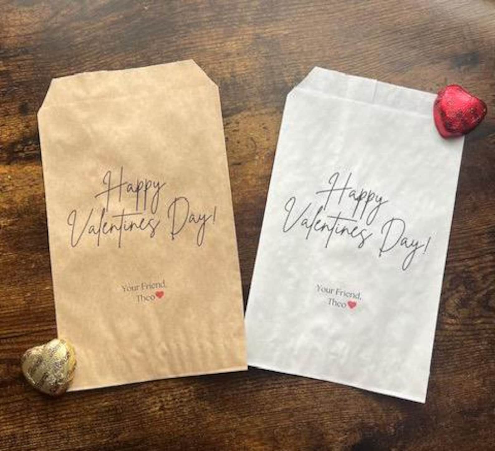 Happy Valentine's Day treat bag