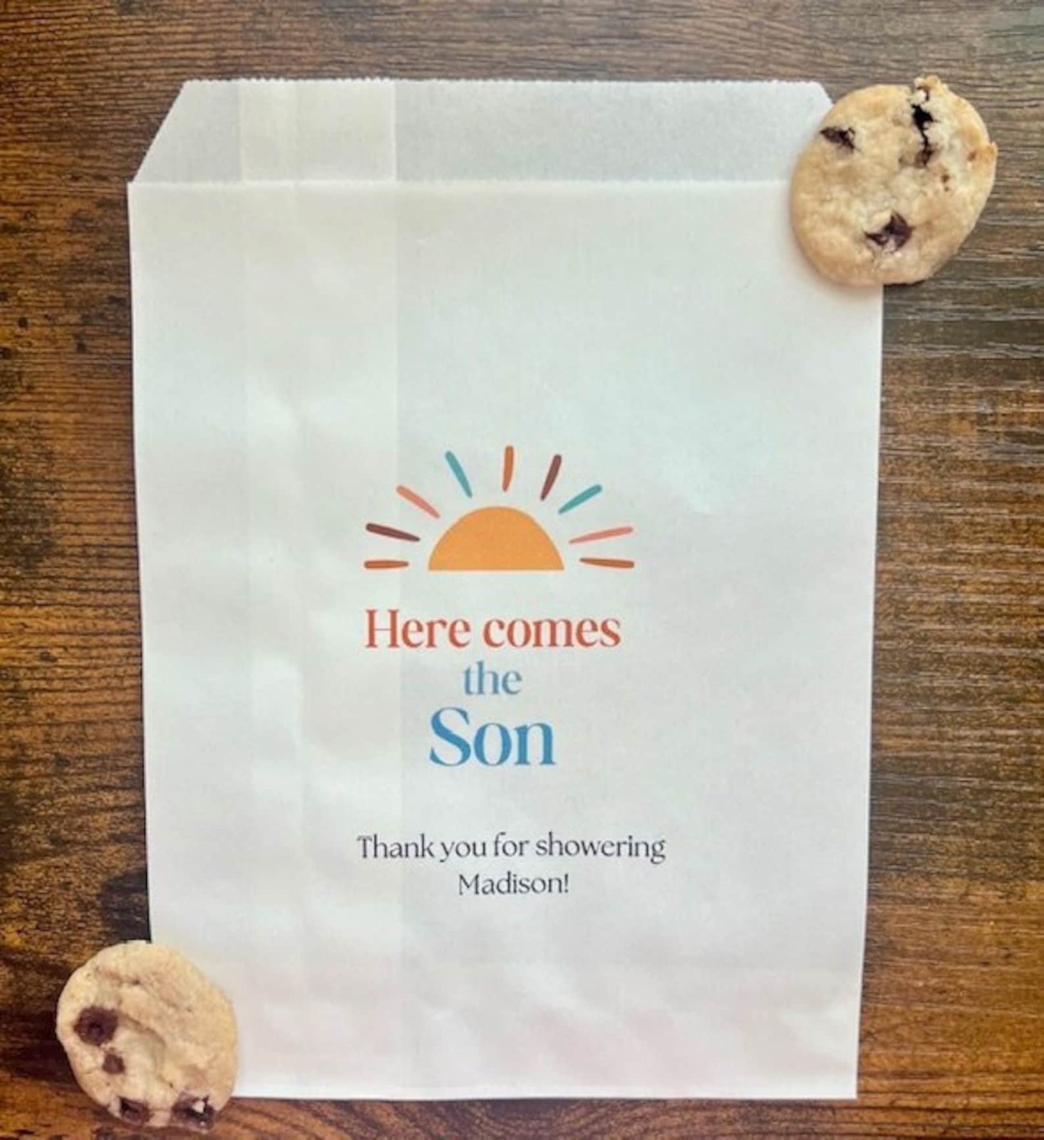 Here comes the son baby shower