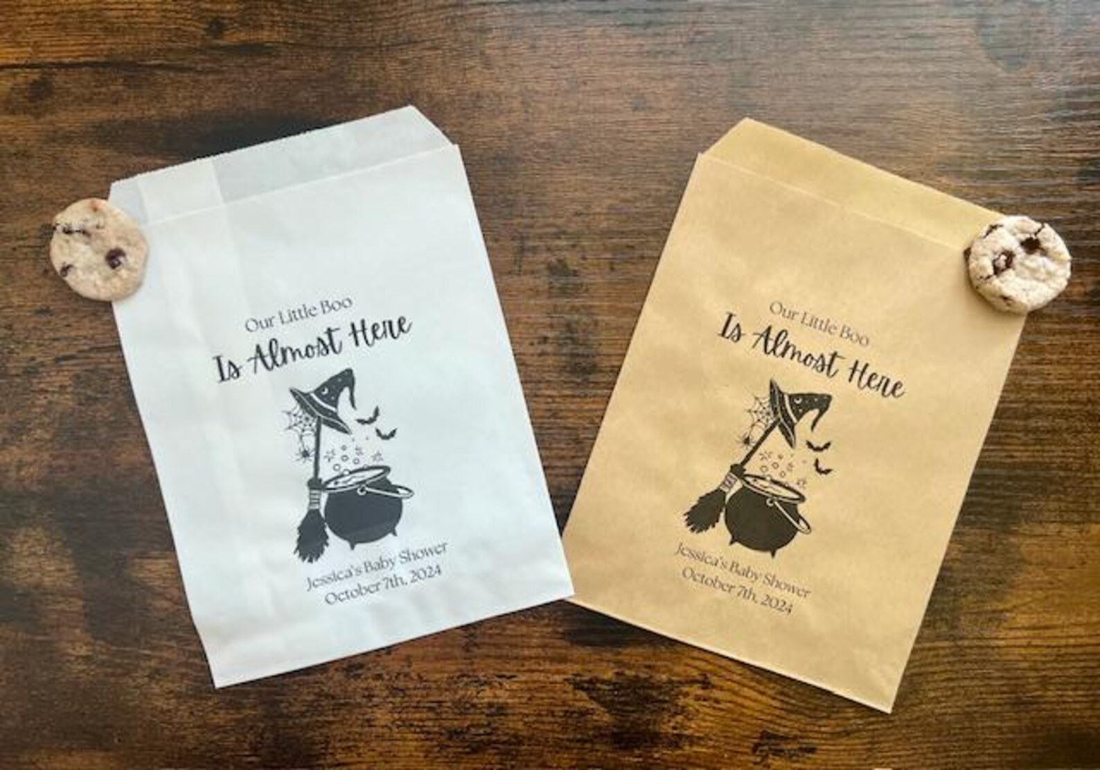 Our Little Boo is almost here treat bags