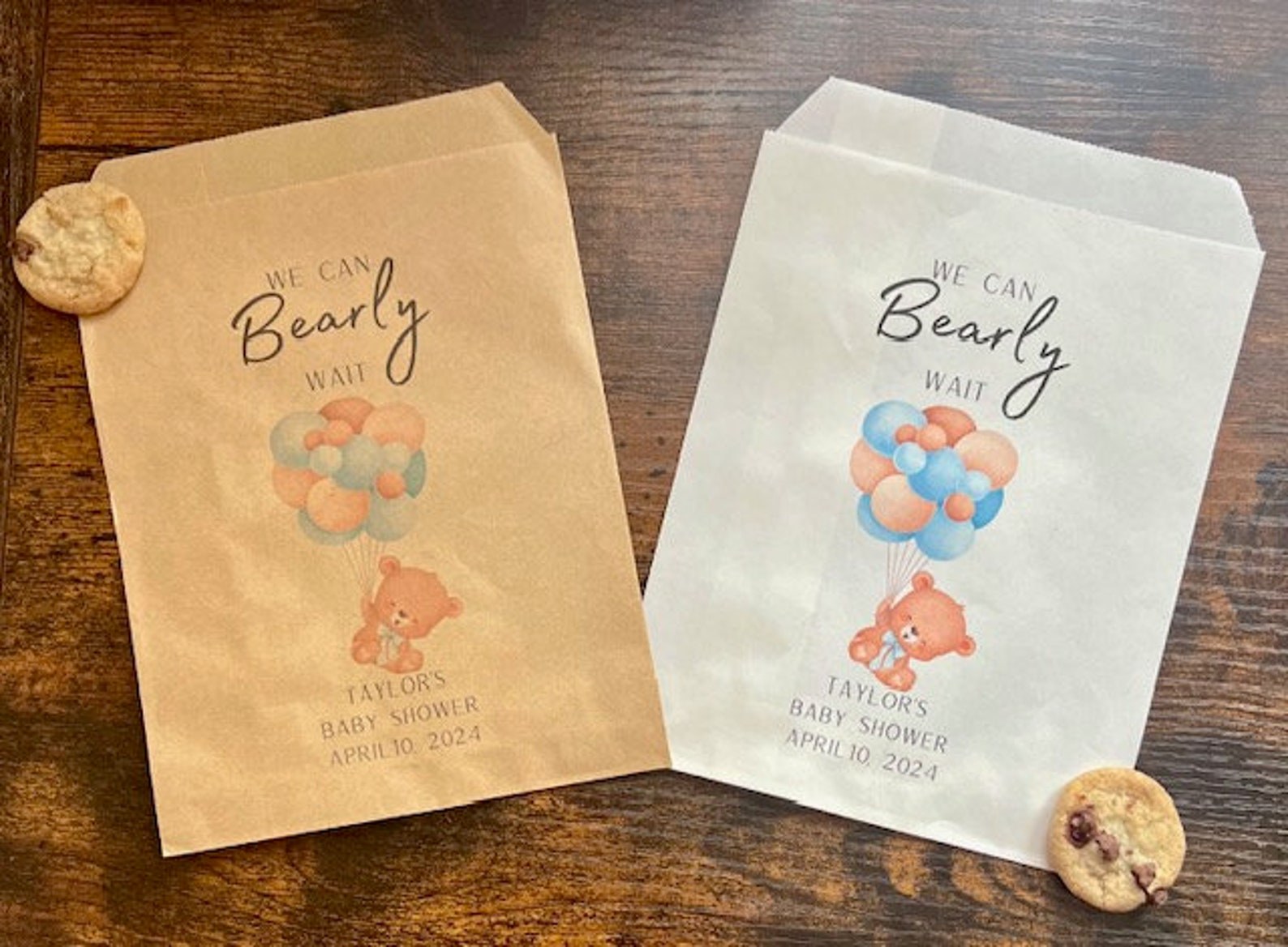 We can bearly wait treat bags