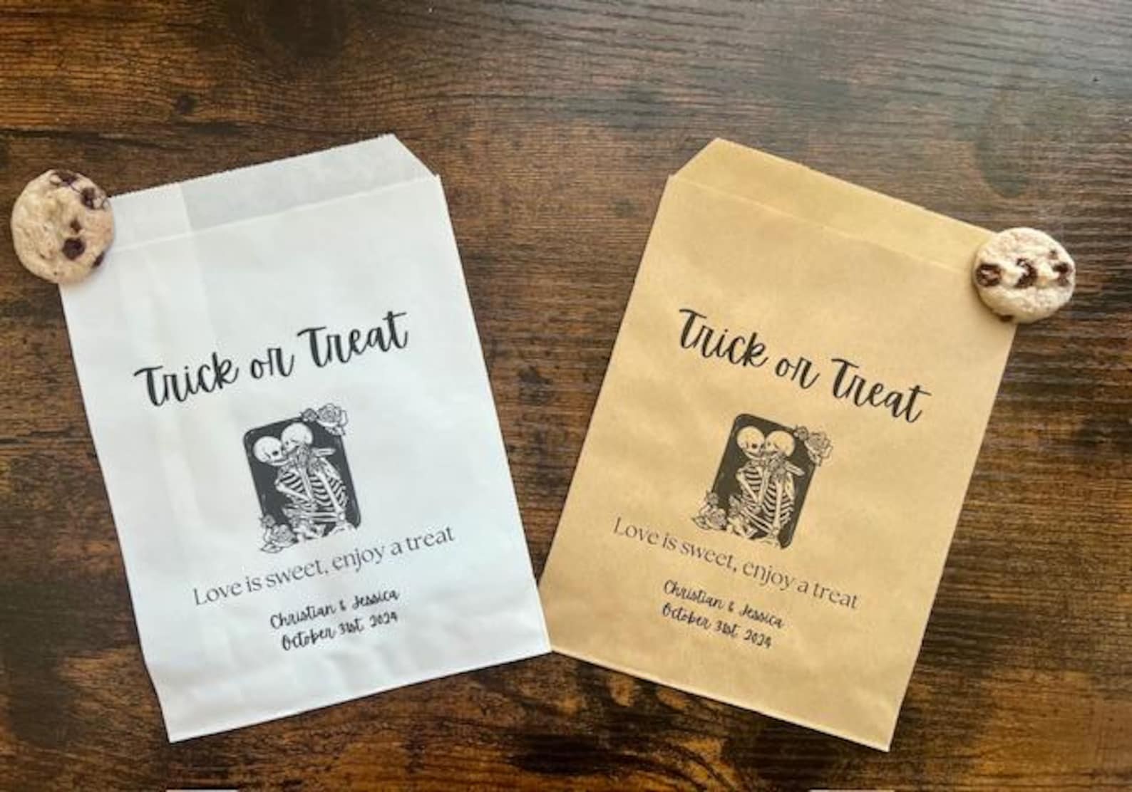 Wedding favor Halloween bag