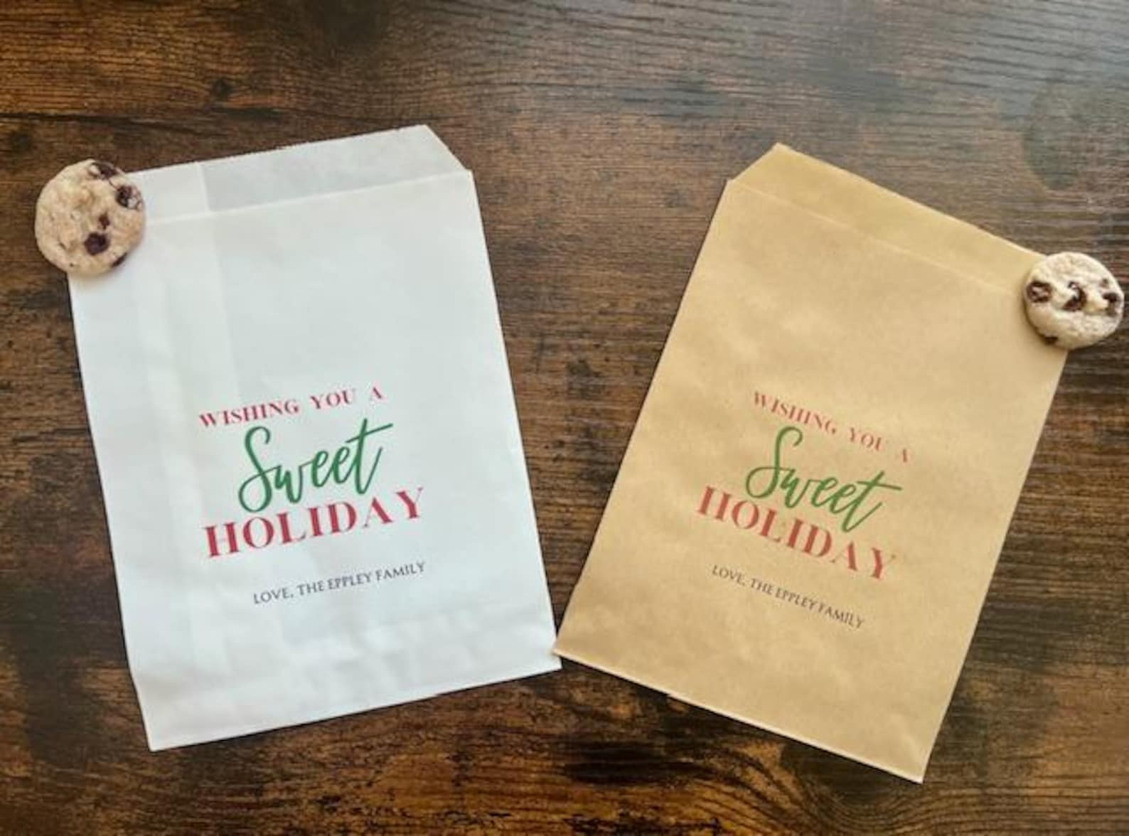 Wishing you a sweet holiday treat bag